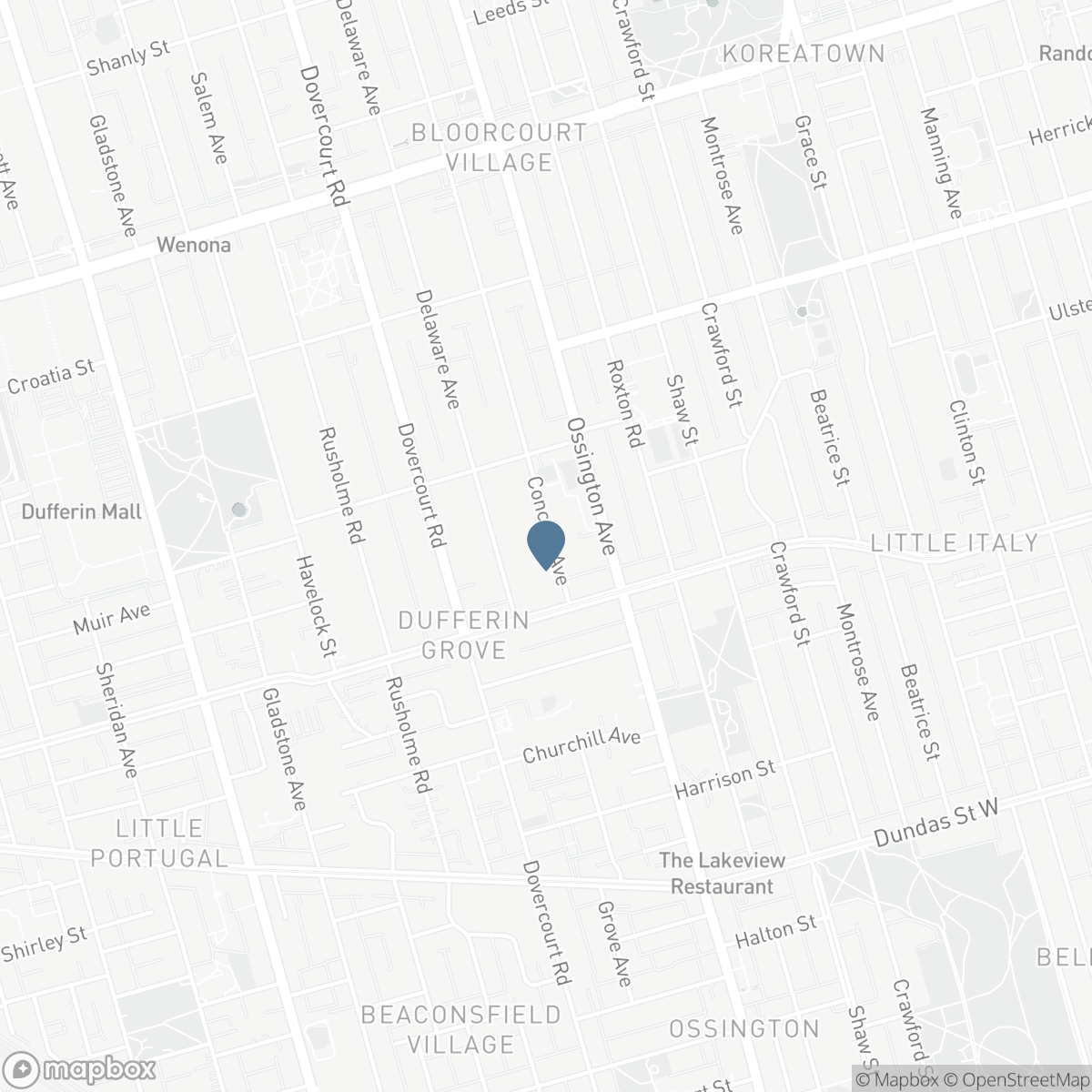 28 CONCORD AVENUE, Toronto, Ontario M6H 2P1